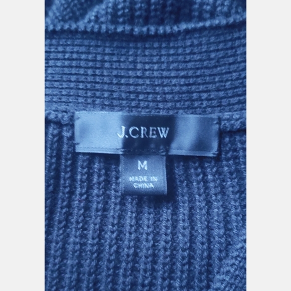 J.Crew V-neck cotton-cashmere cardigan sweater - Picture 9 of 11